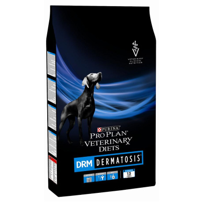 Пурина Diets DRM 3кг (диета при дерматозах) сухой д/щенков и взр.собак NEW (156289)