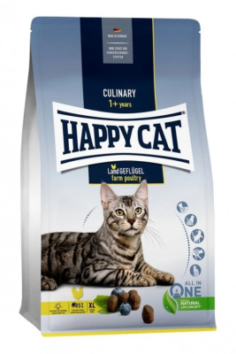 Happy Cat Culinary 0,3кг домашняя птица сухой для кошек (140422)