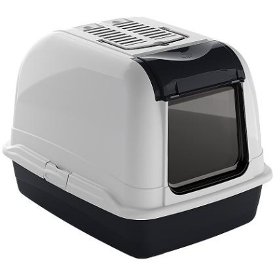 Туалет (Ferplast) "Maxi Bella Cabrio" угольный д/кошек и мелк. собак