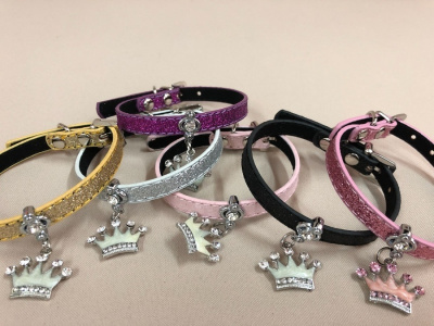 Ошейник (Pet Fashion) Люкс Империя черный 1*28см