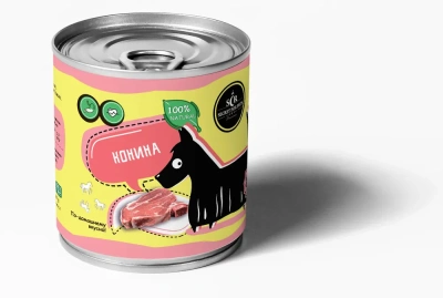 Секрет (Secret) 0,34кг конина консервы для собак (134866)