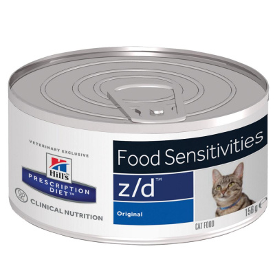 Hill's Cat 0.156 z/d (лечение аллергии) консервы д/кошек (5661)