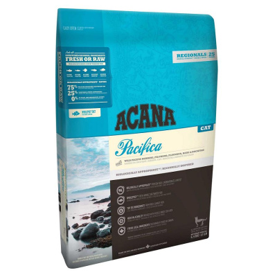 Acana Cat Regionals Pacifica 0.34 (беззерновой) рыба сухой д/котят и кошек (21-344)