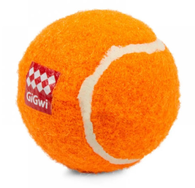 Игрушка (GiGWi) 75011 Три мяча с пищалкой маленькие 4,8см для собак, серия CATCH & FETCH
