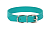 Ошейник (PerseiLine) PIXEL экокожа бирюзовый, шир. 1,5 длина 37 см S