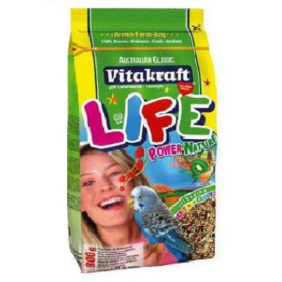 Витакрафт Life Power Nature 800г д/волнистых попугаев (214515)