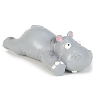 Игрушка Бизтис (Beeztees) 621132 Бегемот, латекс 19,5см