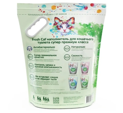 Наполнитель (FRESH CAT) 5л Летняя прохлада