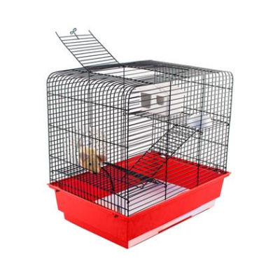 Клетка (Дарэлл) "MАРК №3 " д/грызунов с 2-я этажами, цветная 37*26*35см