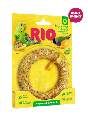 Лакомство (Rio) 0,08кг Веселое колечко игрушка для волнистых попугаев и экзотов Лакомство (Rio) 0,08кг Веселое колечко игрушка для волнистых попугаев и экзотов