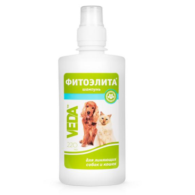 VEDA: шампунь для линяющих собак и кошек, 220мл