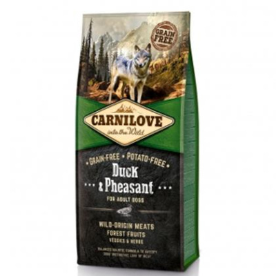 Брит Carnilove Dog Duck & Pheasant Adult 12кг беззерновой, утка+фазан сухой д/собак АКЦИЯ (508860)