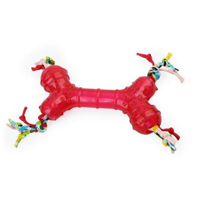 Игрушка Comfy Bob косточка розовая д/собак