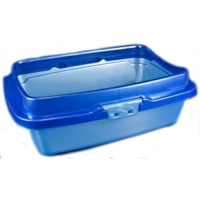 Туалет (DD Style) "Догуш" 234 д/кошек большой с бортом (45*35*17см), цвет в асс-те