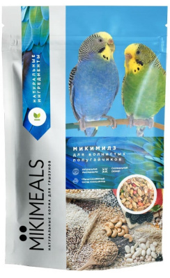 Mikimeals 0,4кг корм для волнистых попугаев (477221) Mikimeals 0,4кг корм для волнистых попугаев (477221)