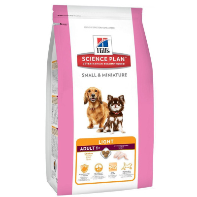 Hill's Dog  chicken 1.4 S&M light курица + индейка сухой д/собак