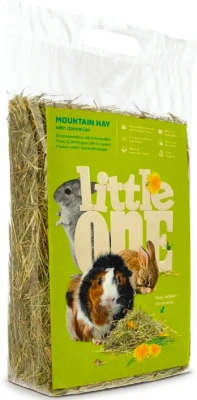 Сено Литл Ван (Little One) Горное с одуванчиком 0,4кг для грызунов