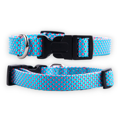 Ошейник (Аркон) Dog&Vogue NEO нейлон шир. 15 мм, 24-32 см голубой Ошейник (Аркон) Dog&Vogue NEO нейлон шир. 15 мм, 24-32 см голубой