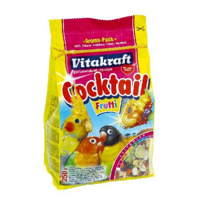 Витакрафт коктейль д/средних попугаев фруктовый, 250г