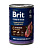 Brit Premium by Nature 0,41кг ягненок гречка консервы для взрослых собак всех пород с чувствительным пищеварением (51113)