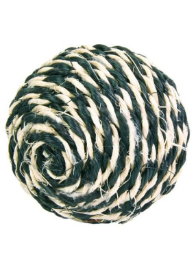 Игрушка (Rich Breed) шарик сизаль для кошек 3,5-4см (уп.24шт) Игрушка (Rich Breed) шарик сизаль для кошек 3,5-4см (уп.24шт)