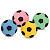 Игрушка (Triol) Мяч футбольный одноцветный 4см. 1шт