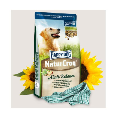 Хеппи Дог NaturCroq Balance 15кг птица д/собак (002980)