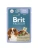 Brit Premium 0,085кг телятина с зеленым горошком кусочки в соусе пауч для взрослых собак мини пород (53827) Brit Premium 0,085кг телятина с зеленым горошком кусочки в соусе пауч для взрослых собак мини пород (53827)