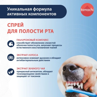 Tamachi спрей для полости рта для собак и кошек 125мл