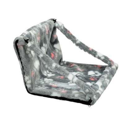 Гамак (Зооник) на радиатор (41*31*26) мех цветной для кошек