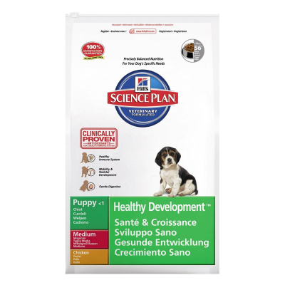 Hill's Puppy medium 18.0 (д/средних пород) сухой д/щенков (1246)