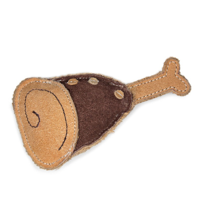 Игрушка (Triol) ЭКО Рулька из натуральной кожи для собак, 150*80мм