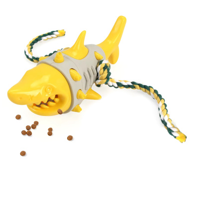 Игрушка (Rich Breed) акула для собак 19х8см желтый