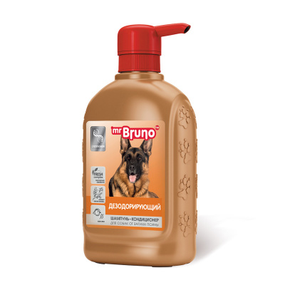 Шампунь (Mr.Bruno) №12 Дезодорирующий для собак, 350мл NEW