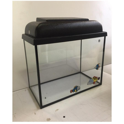 Аквариум (Голдфиш) 25л (38*21*31) прямоугольный + крышка + диодная лампа