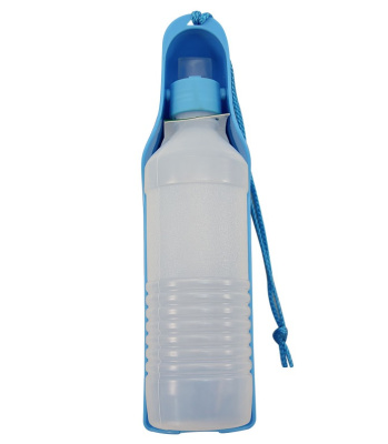 Автопоилка (Triol) Р545 дорожная для животных, 500мл (245*65*60), голубая  Автопоилка (Triol) Р545 дорожная для животных, 500мл (245*65*60), голубая