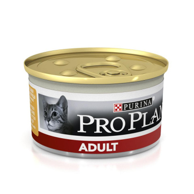 Проплан 85г паштет курица (д/взрослых) консервы д/кошек (776431)