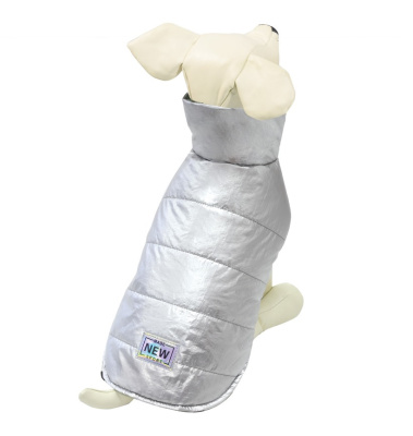 Попона (Triol) утепленная двусторонняя "Серебро" XL, серебристая, размер 40см.