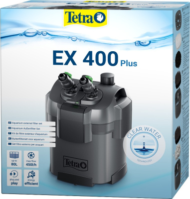 Фильтр (Tetra) внешний EX Plus  400 (80л) Фильтр (Tetra) внешний EX Plus  400 (80л)