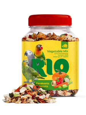 Rio 0,15кг лакомство Овощная смесь для средних и крупных попугаев