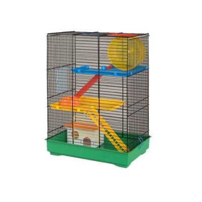 Клетка Inter-Zoo 017 Teddy II пластик (36*24*50) д/гызунов