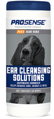 Салфетки (8in1) Pro Sense Plus для ушей д/животных (50шт)