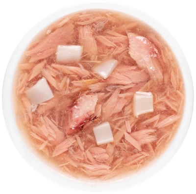 Деревенские Лакомства 0,035кг суп из тунца с кальмаром и макрелью (74501209)