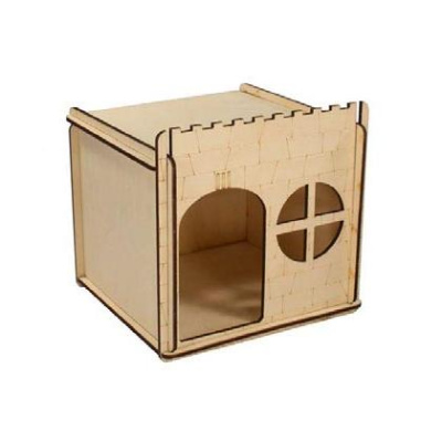 Домик Данко Замок (13*13*11) д/гызунов