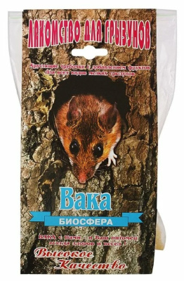 Лакомство (Вака) для грызунов хрустящие трубочки с фруктами