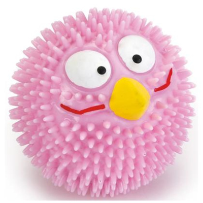 Игрушка Бизтис (Beeztees) 625862 Мяч Энги Бердз игольчатый TPR 6см