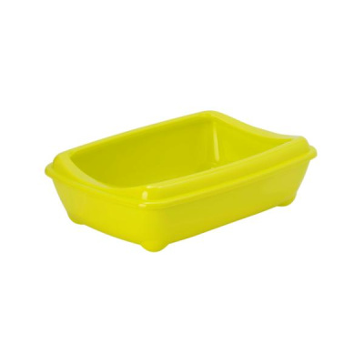 Туалет (Moderna) "Arist-o-Tray" с борт. (31*42*13) лимон д/кошек