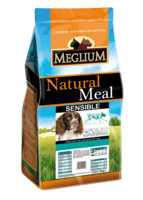 Meglium SENSIBLE 3кг ягненок, рис с чувствительным пищеварением сухой для собак (011263) Meglium SENSIBLE 3кг ягненок, рис с чувствительным пищеварением сухой для собак (011263)