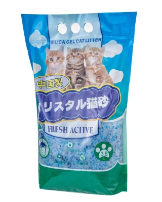 Наполнитель (Hakase Arekkusu) Fresh Active 3,8л силикагелевый для кошек