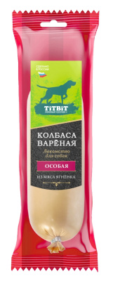 TitBit 0,150кг колбаса вареная Особая лакомство для собак